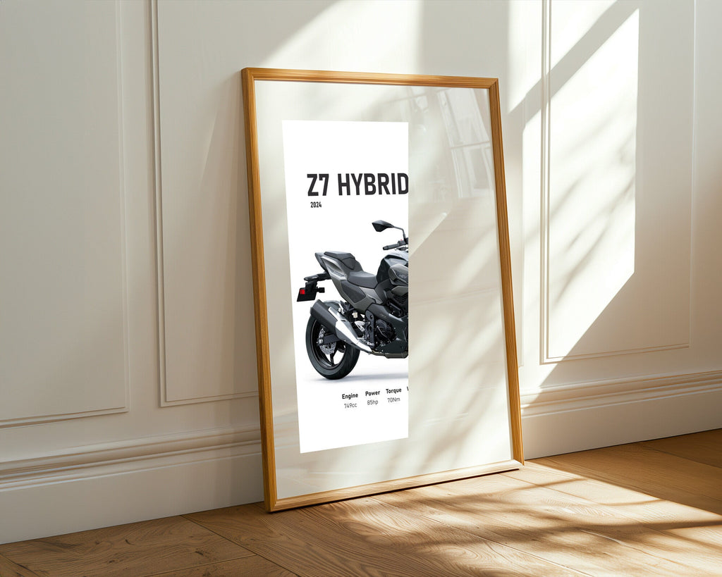 Z7 Hybrid Gris Grafito | Cuadro decorativo de Monkey Canvas