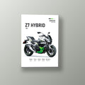 Z7 Hybrid Blanca Hibrida | Cuadro decorativo de Monkey Canvas