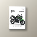 Z125 Performance Urbana | Cuadro decorativo de Monkey Canvas