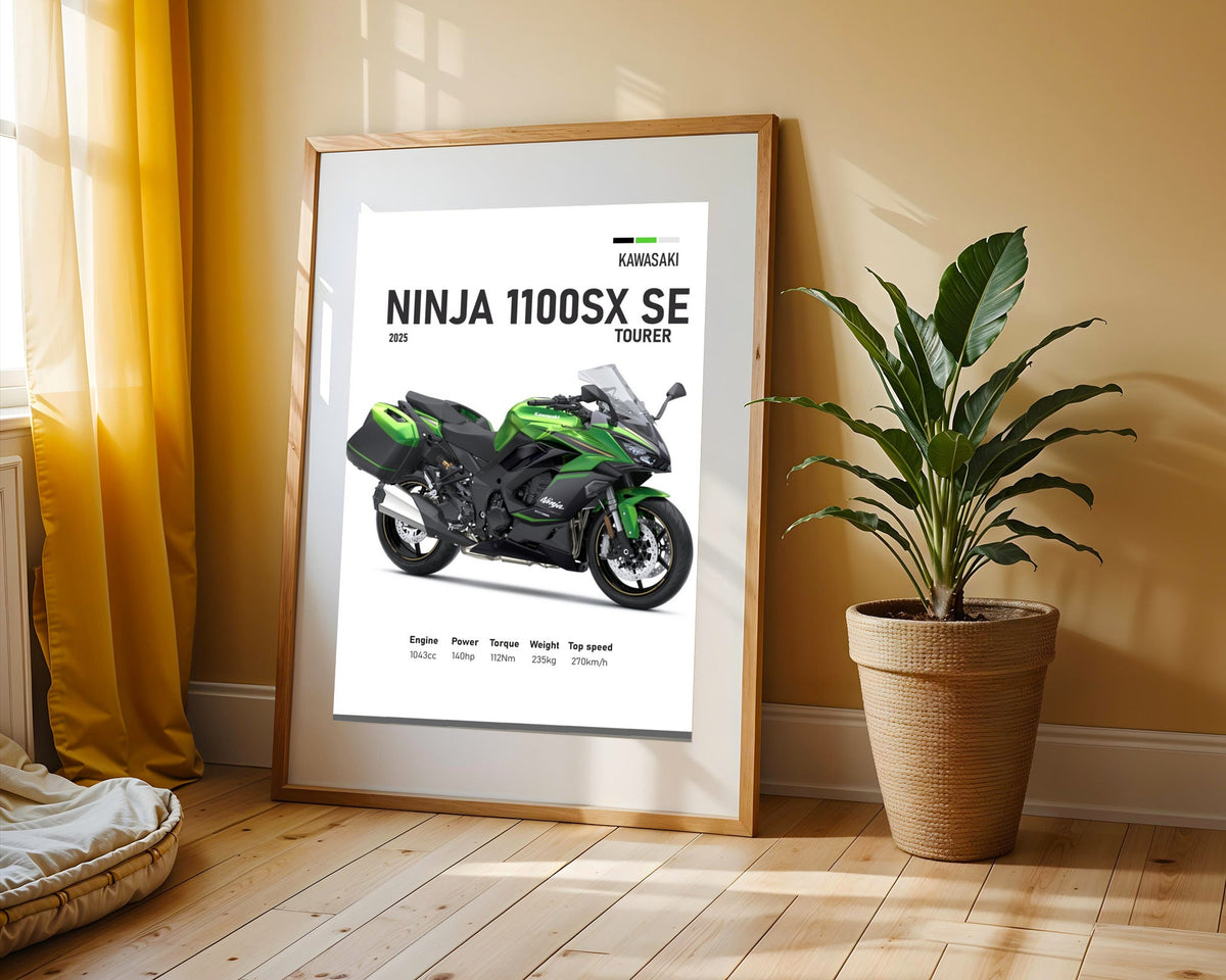 Ninja 1100SX SE Viajera Verde