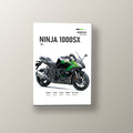 Ninja 1000SX Kawasaki Racing | Cuadro decorativo de Monkey Canvas