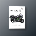 Ninja H2 SX Supercargada | Cuadro decorativo de Monkey Canvas