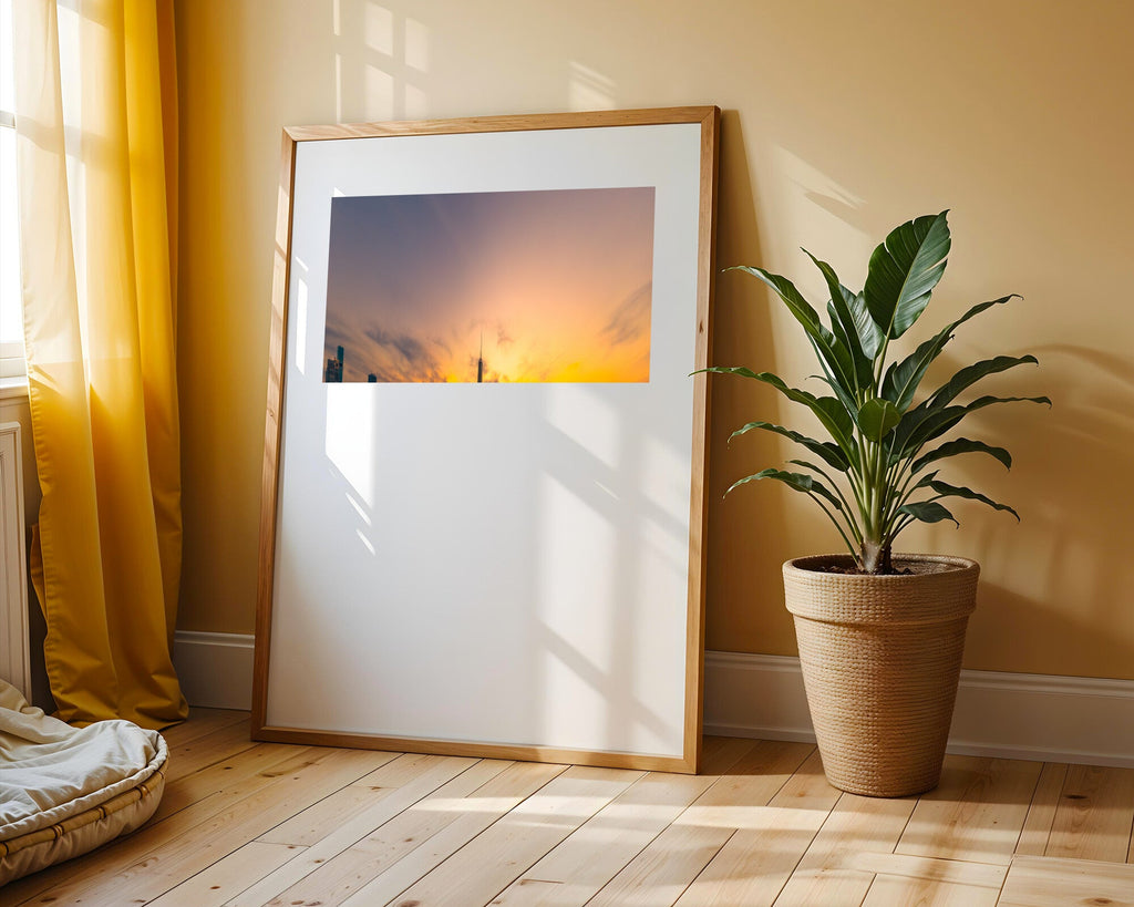 Amanecer en Chicago | Cuadro decorativo de Monkey Canvas
