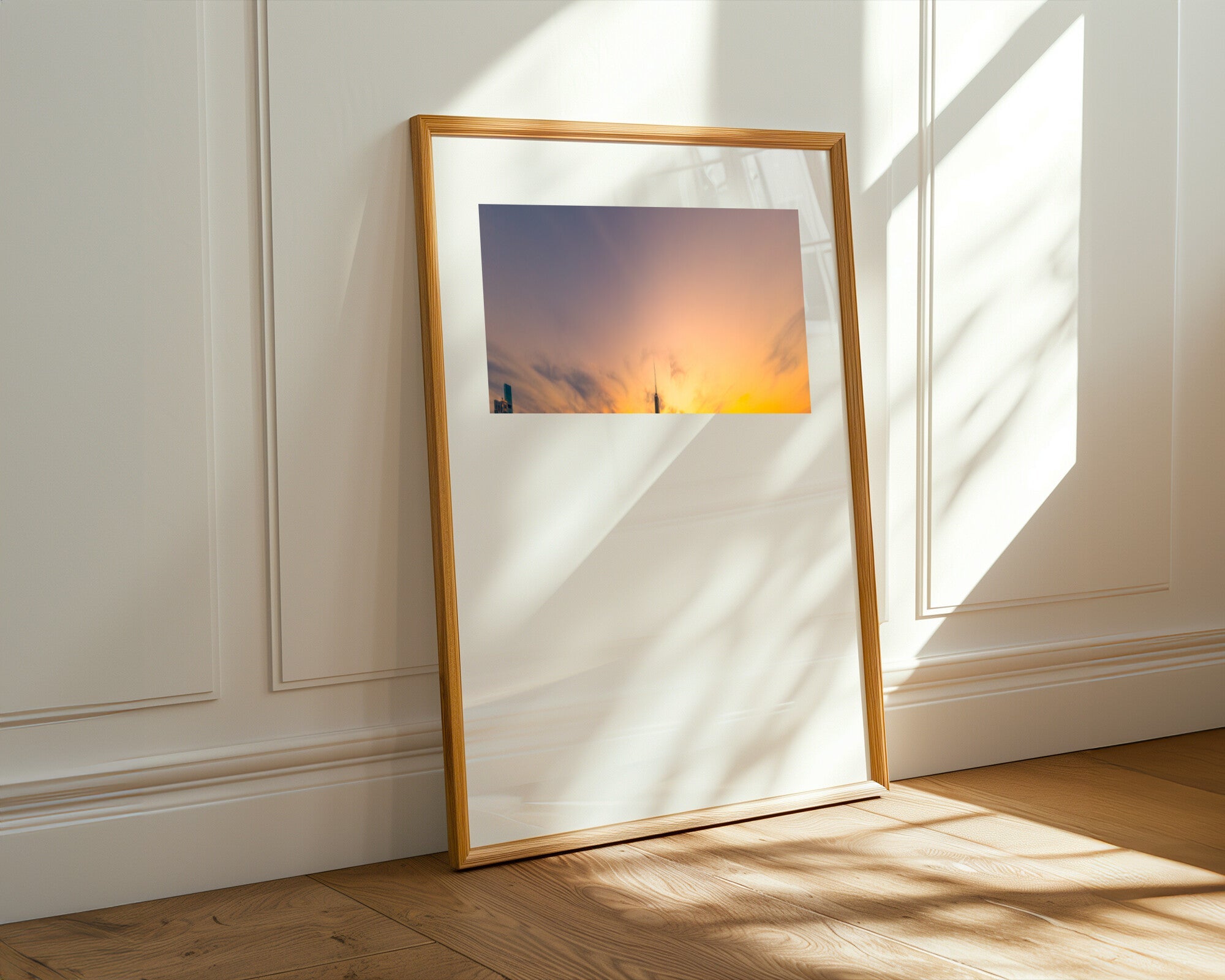 Amanecer en Chicago | Cuadro decorativo de Monkey Canvas