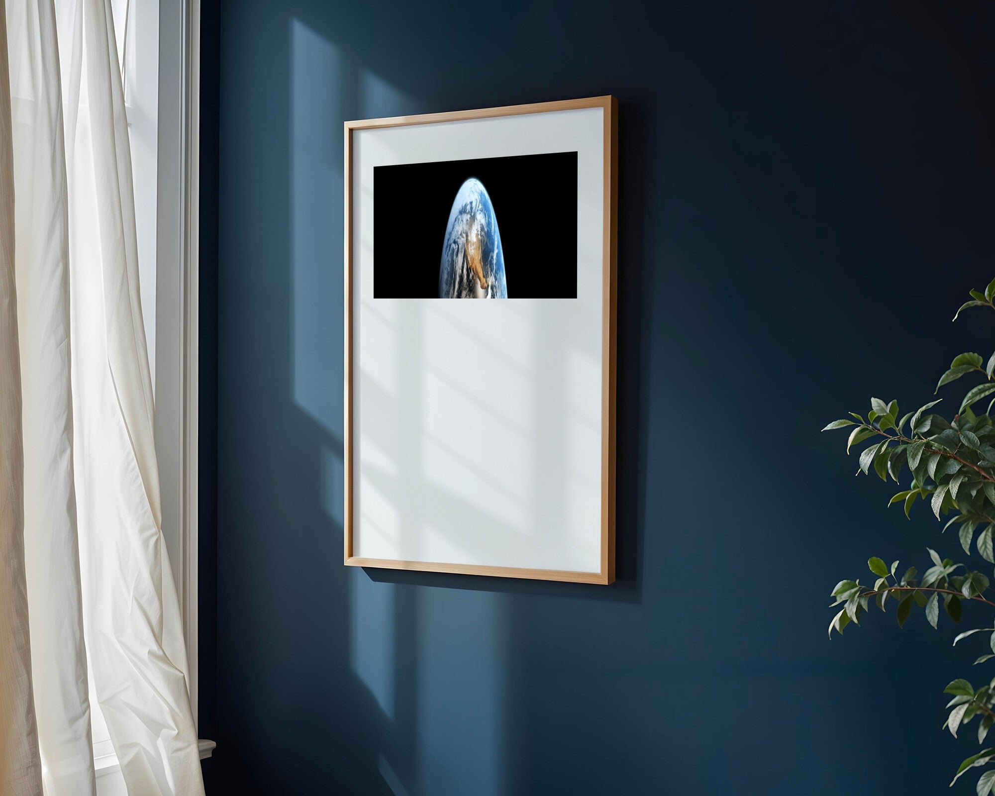 Tierra Desde el Espacio | Cuadro decorativo de Monkey Canvas