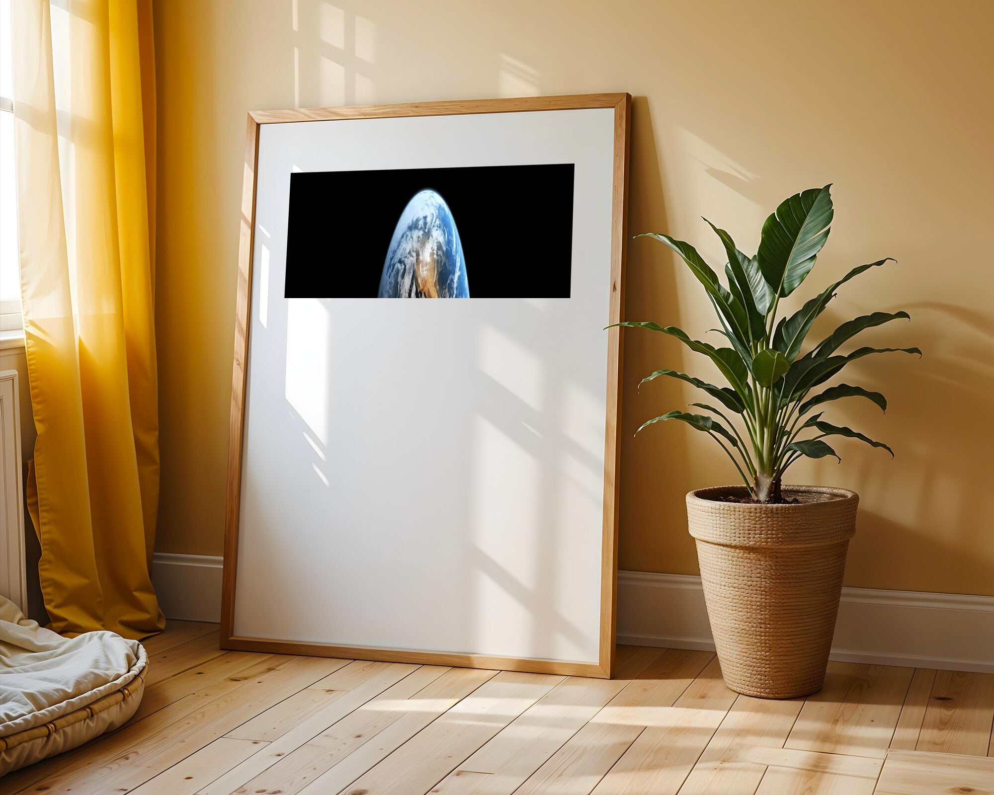 Tierra Desde el Espacio | Cuadro decorativo de Monkey Canvas