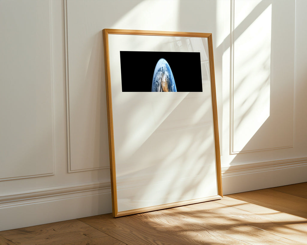 Tierra Desde el Espacio | Cuadro decorativo de Monkey Canvas