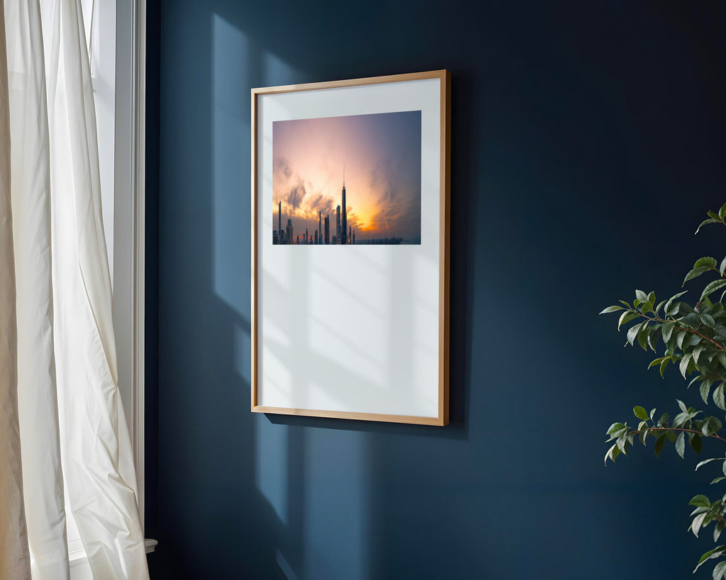 Chicago al Anochecer | Cuadro decorativo de Monkey Canvas