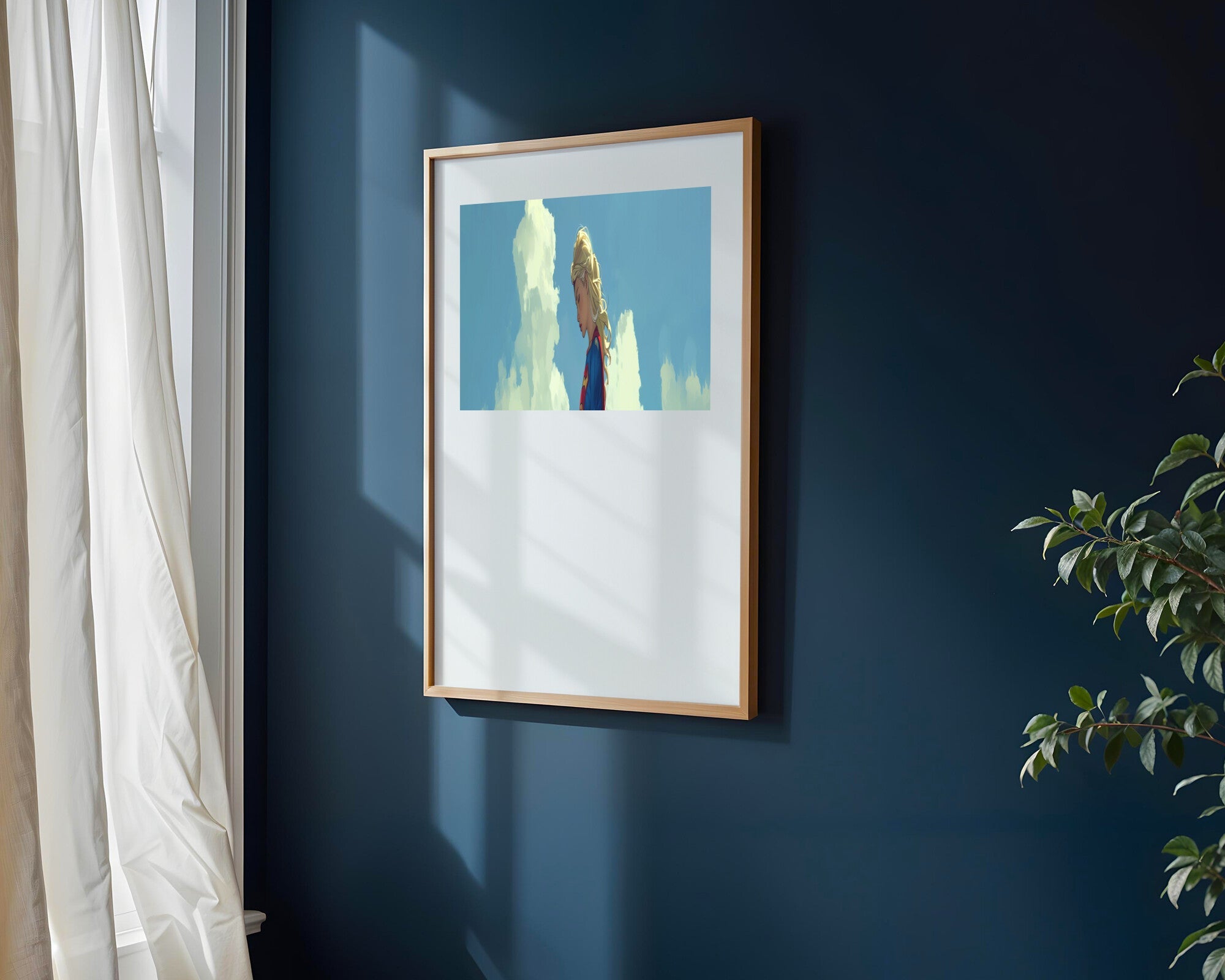 Supergirl en las Alturas | Cuadro decorativo de Monkey Canvas