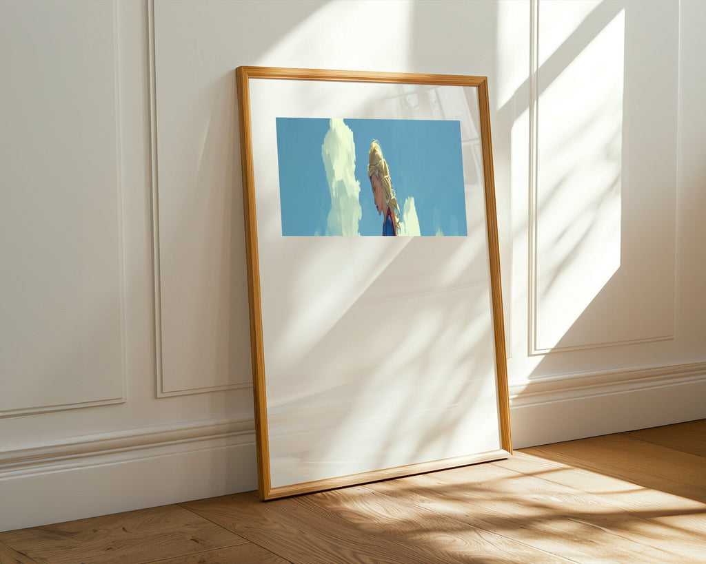 Supergirl en las Alturas | Cuadro decorativo de Monkey Canvas