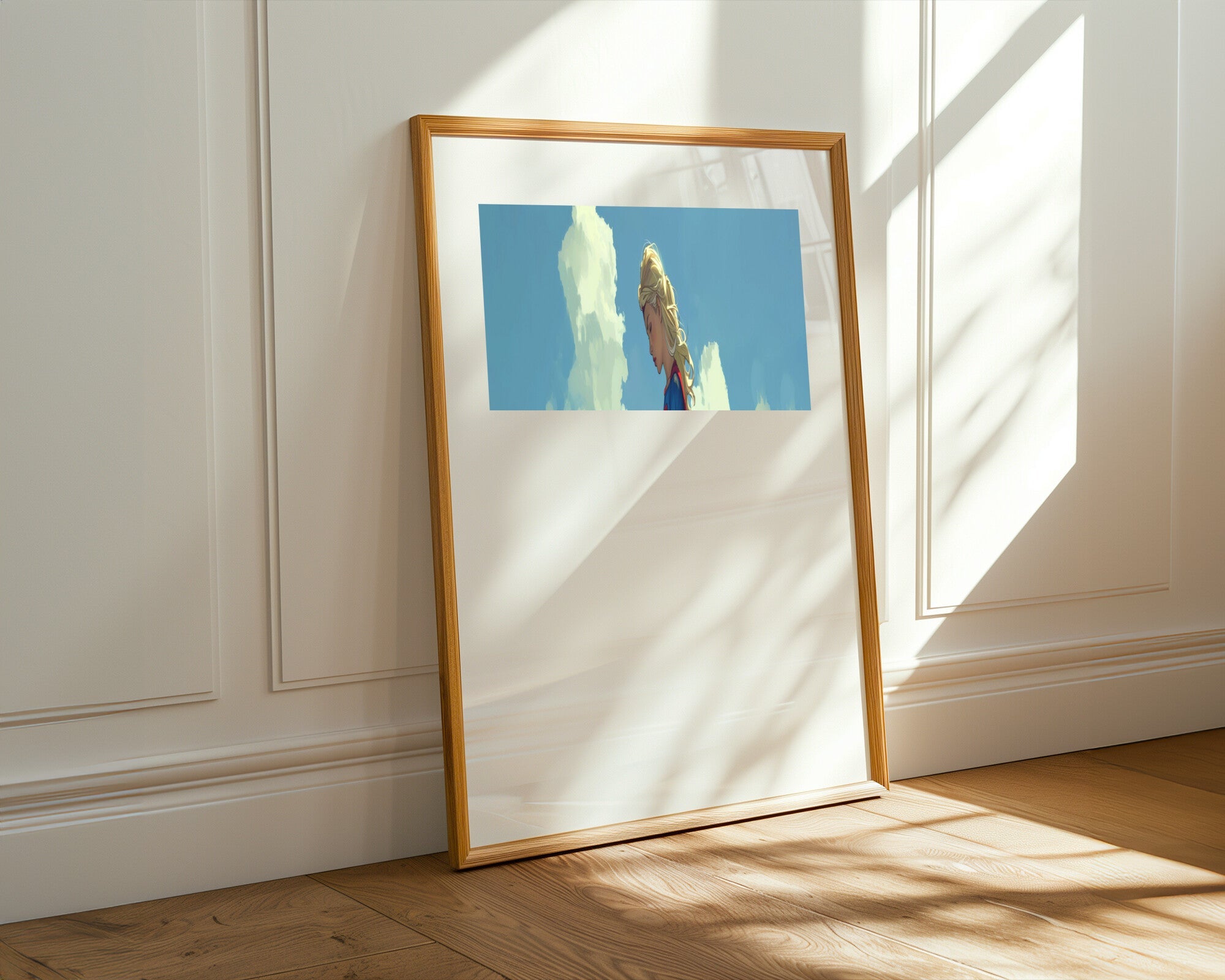 Supergirl en las Alturas | Cuadro decorativo de Monkey Canvas