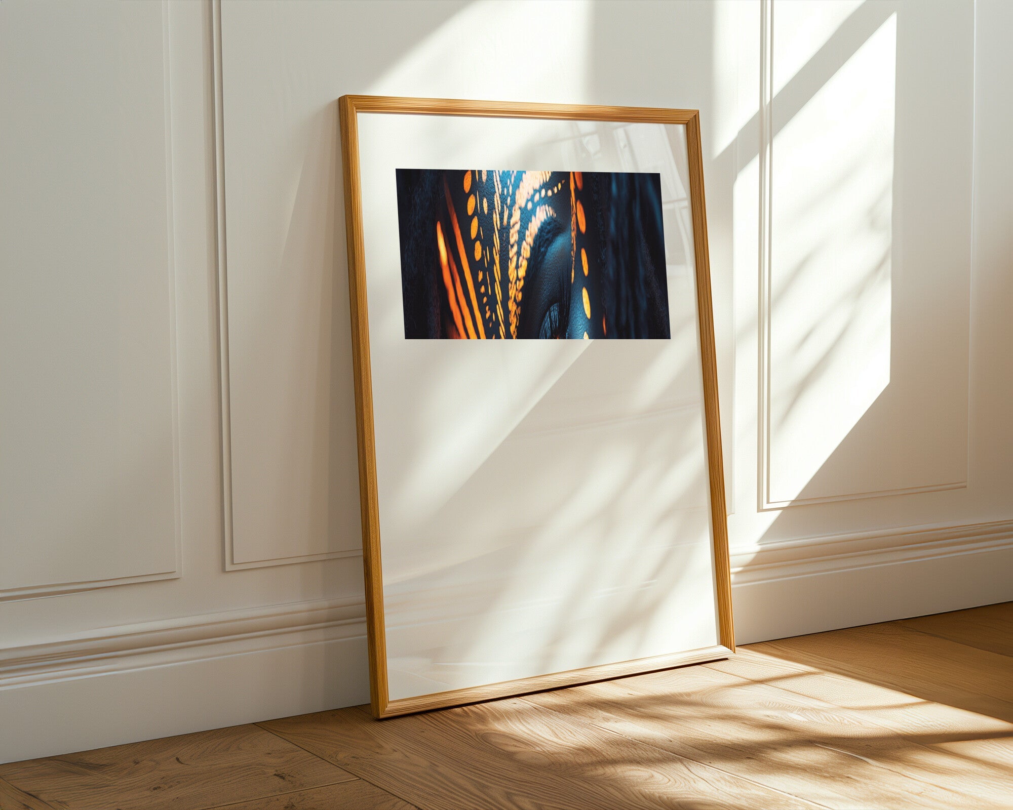 Máscara de Fuego | Cuadro decorativo de Monkey Canvas