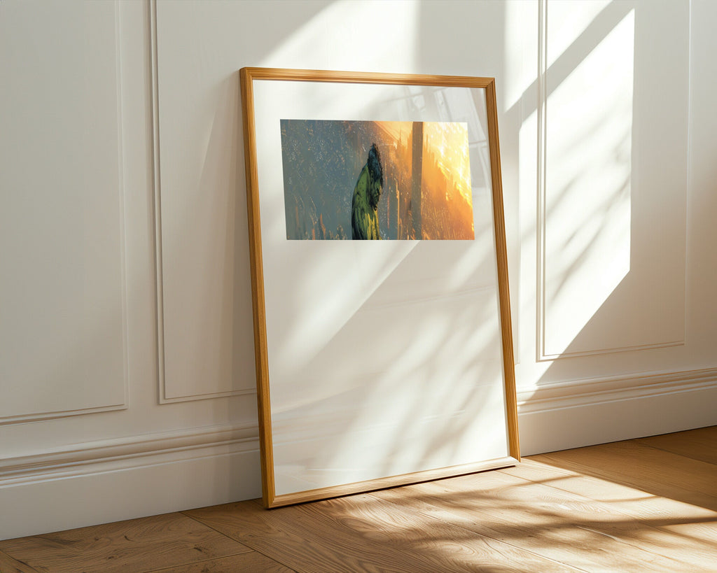 Hulk al Atardecer | Cuadro decorativo de Monkey Canvas