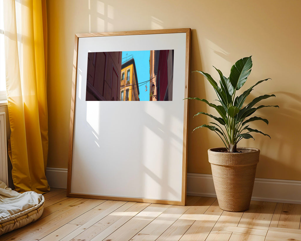 Calle de Madrid | Cuadro decorativo de Monkey Canvas