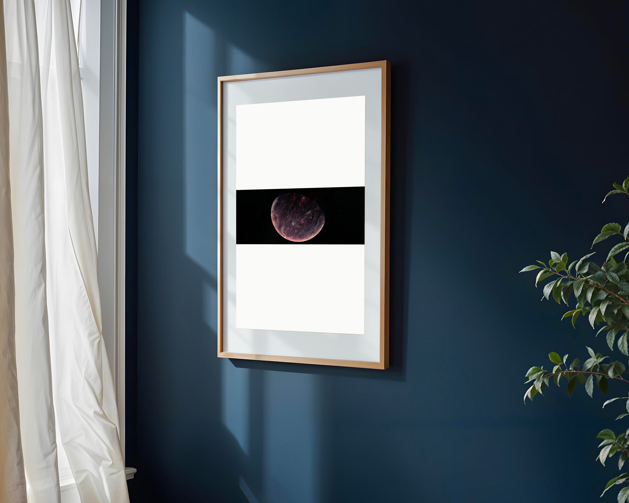 Mundo en Llamas | Cuadro decorativo de Monkey Canvas