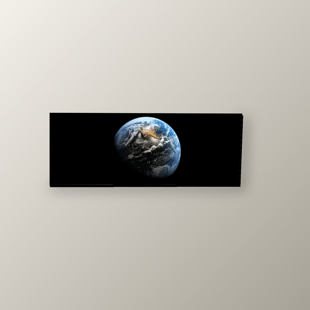 Tierra Desde el Espacio | Cuadro decorativo de Monkey Canvas