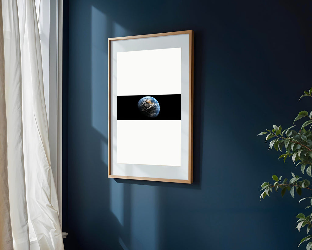 Tierra Desde el Espacio | Cuadro decorativo de Monkey Canvas