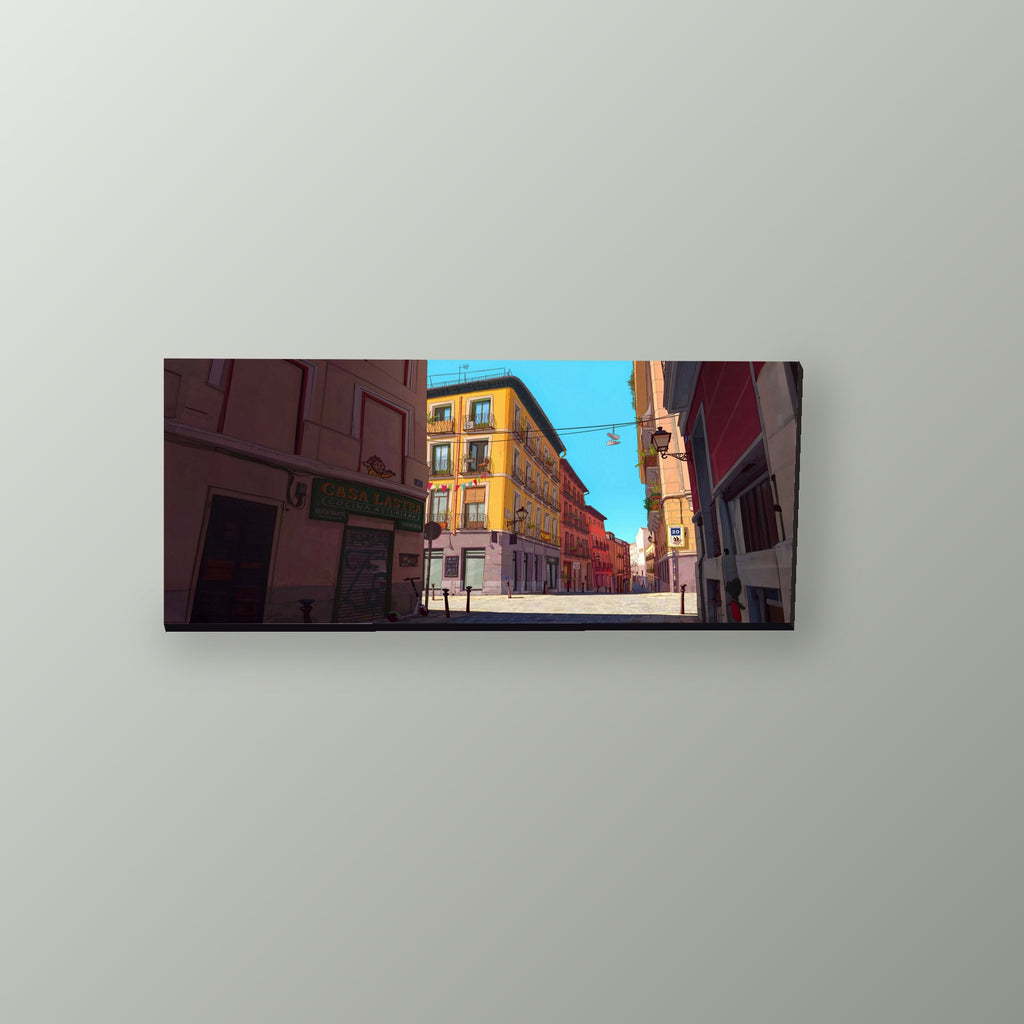 Calle de Madrid | Cuadro decorativo de Monkey Canvas