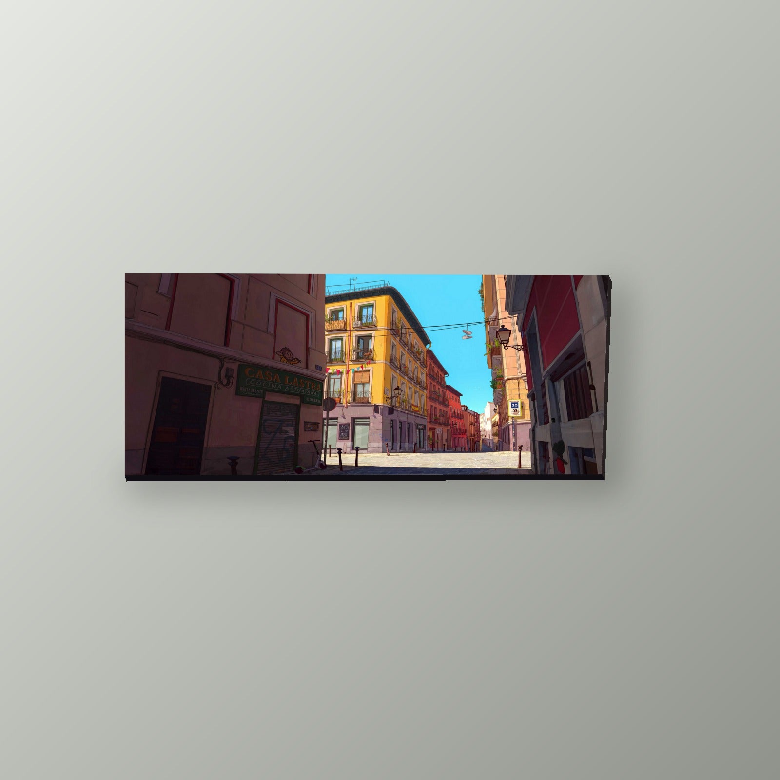 Calle de Madrid | Cuadro decorativo de Monkey Canvas