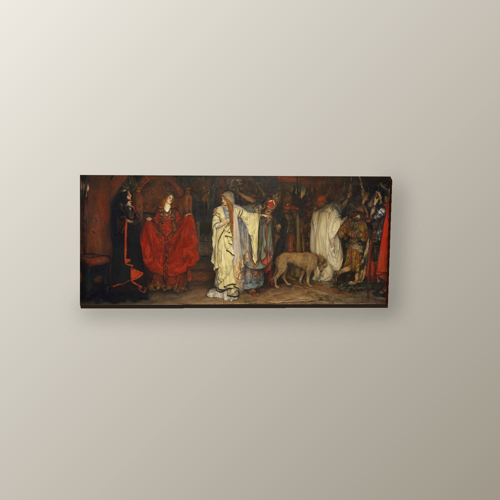 El Adiós de Cordelia | Cuadro decorativo de Monkey Canvas