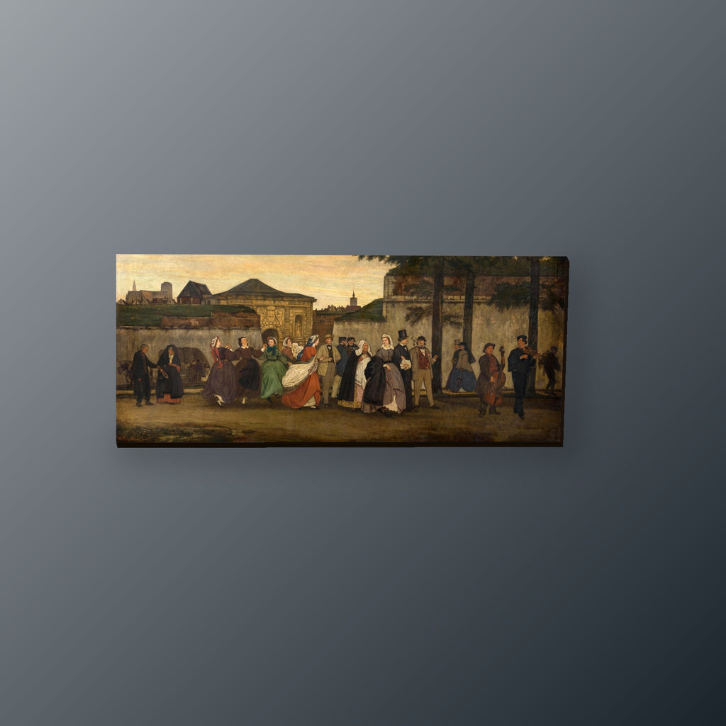 Danza en el Pueblo | Cuadro decorativo de Monkey Canvas