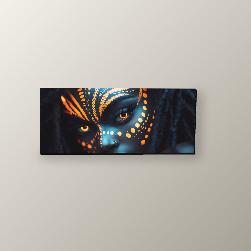 Máscara de Fuego | Cuadro decorativo de Monkey Canvas