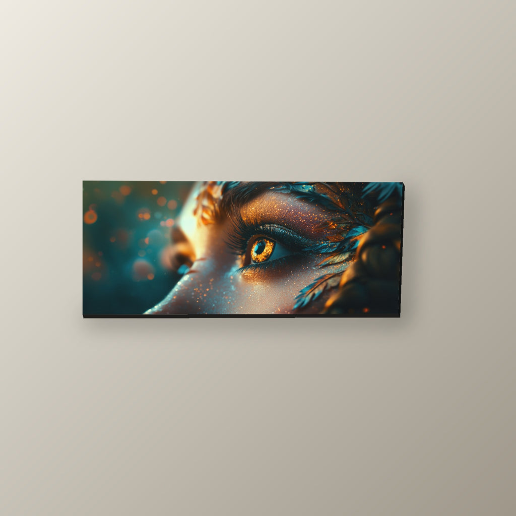 Ícono Dorado | Cuadro decorativo de Monkey Canvas