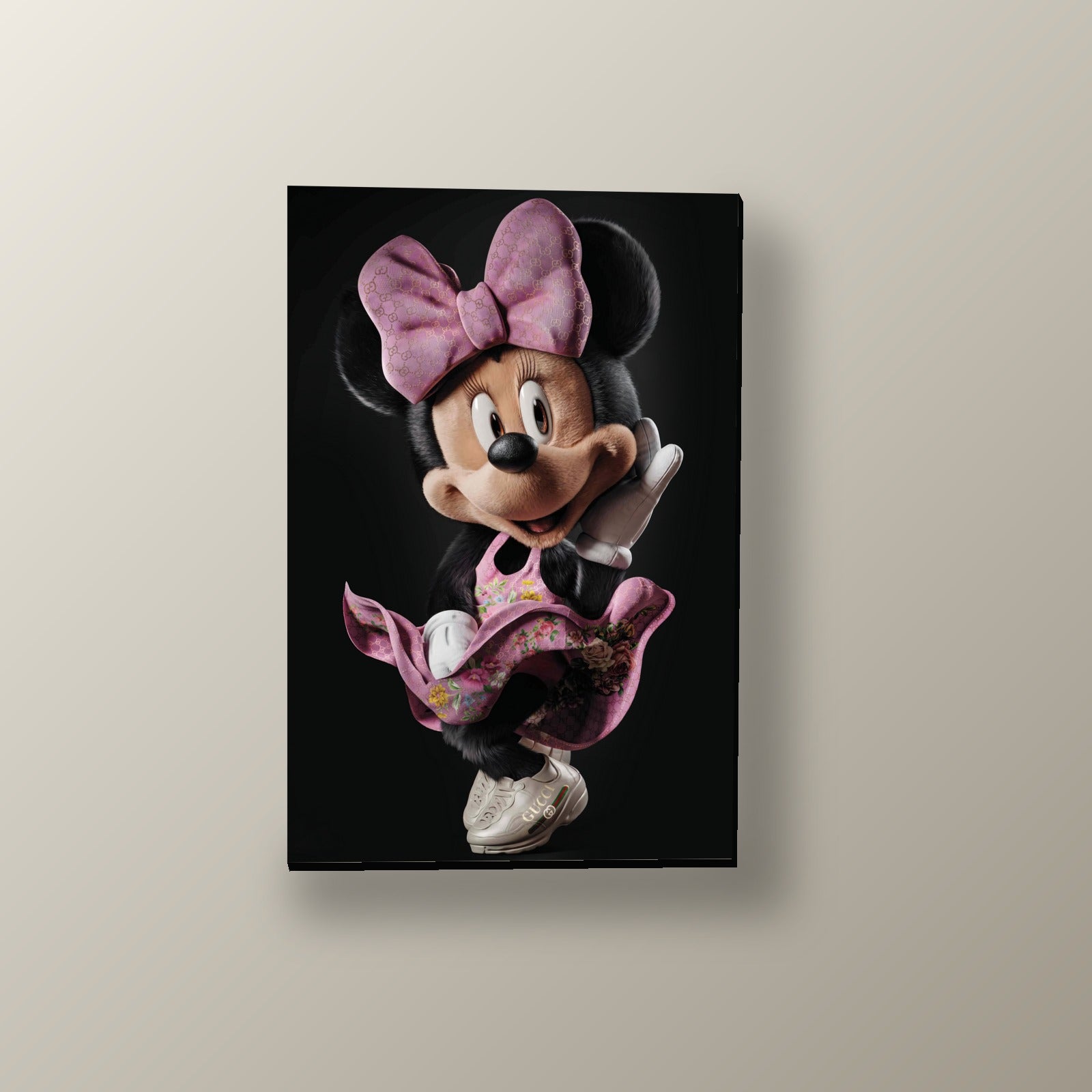 Minnie Mouse Look Gucci | Cuadro decorativo de Monkey Canvas
