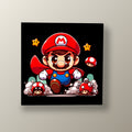 Mario Aventura Chibi | Cuadro decorativo de Monkey Canvas