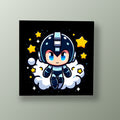Mega Man Astronauta | Cuadro decorativo de Monkey Canvas