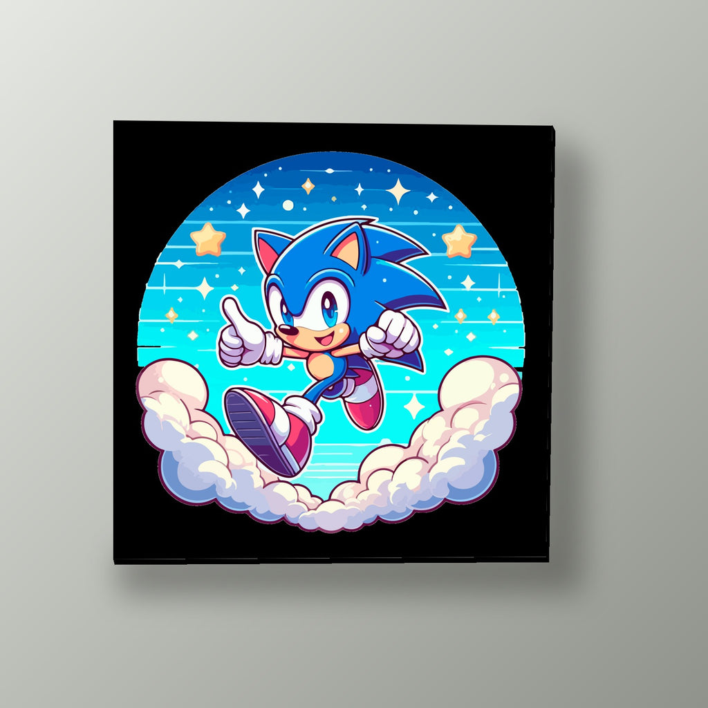 Sonic Aventura Retro | Cuadro decorativo de Monkey Canvas