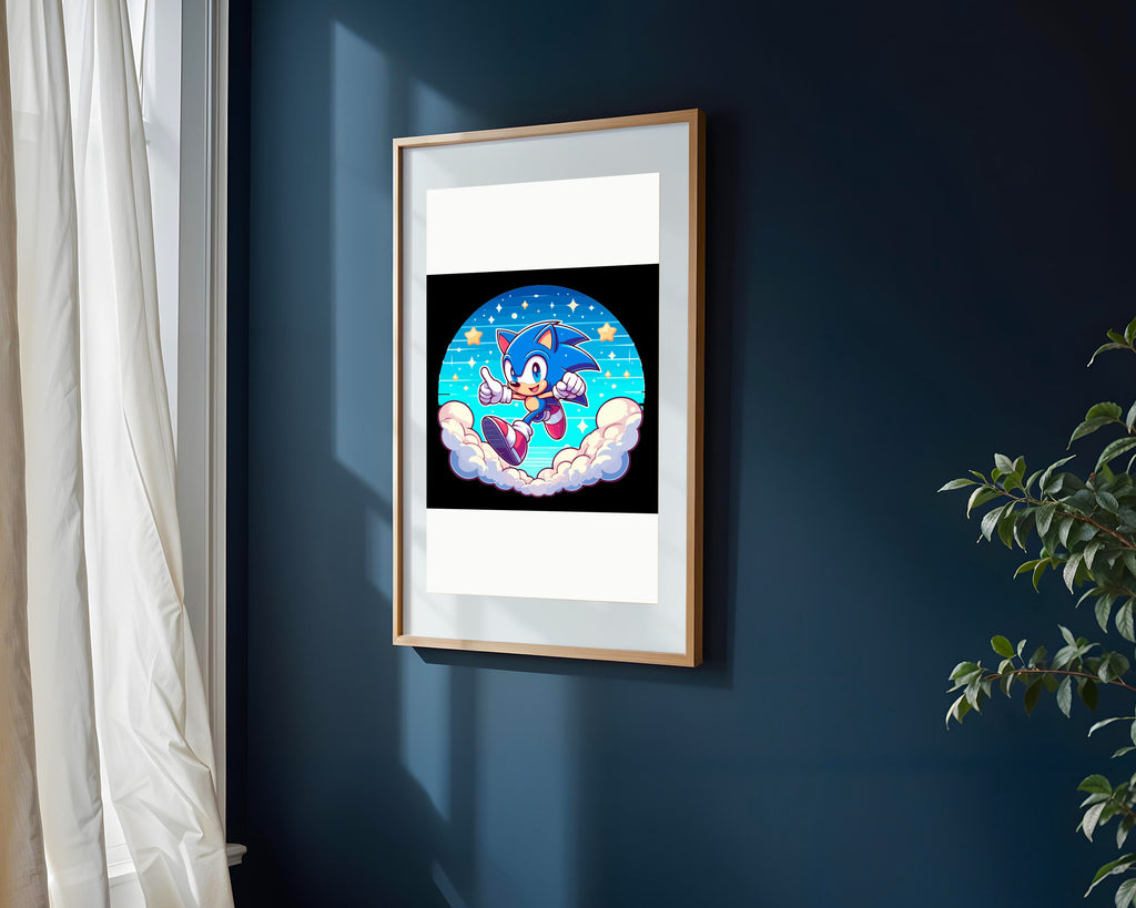 Sonic Aventura Retro | Cuadro decorativo de Monkey Canvas