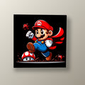 Mario en el Lodo | Cuadro decorativo de Monkey Canvas