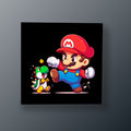 Mario y Yoshi Aventura | Cuadro decorativo de Monkey Canvas