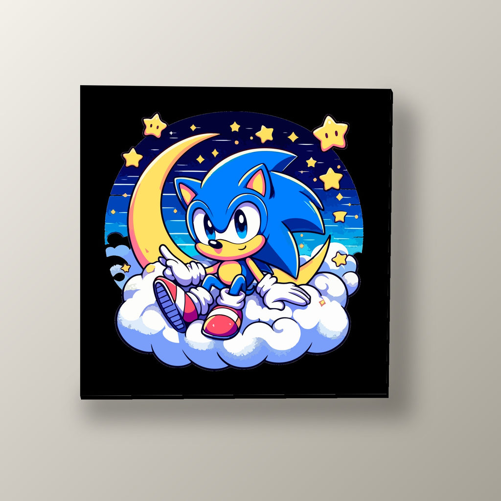 Sonic Luna Nocturna | Cuadro decorativo de Monkey Canvas