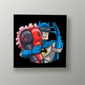 Batman y Harley Selfie | Cuadro decorativo de Monkey Canvas