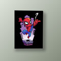 Spider-Man Salto Urbano | Cuadro decorativo de Monkey Canvas