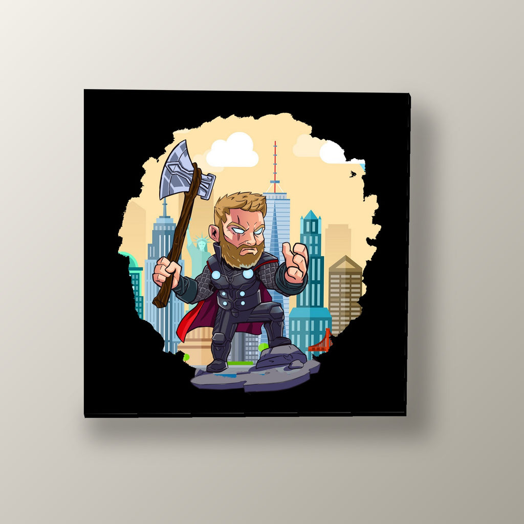 Thor y Stormbreaker | Cuadro decorativo de Monkey Canvas