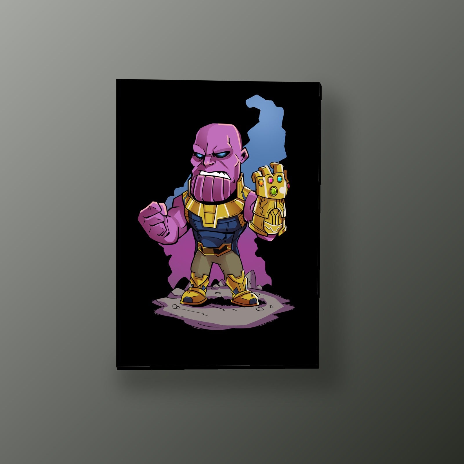 Thanos y el Guantelete | Cuadro decorativo de Monkey Canvas
