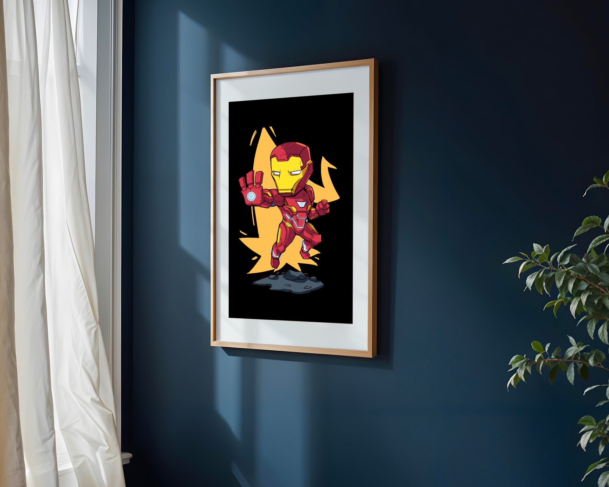 Iron Man Repulsor Activado | Cuadro decorativo de Monkey Canvas