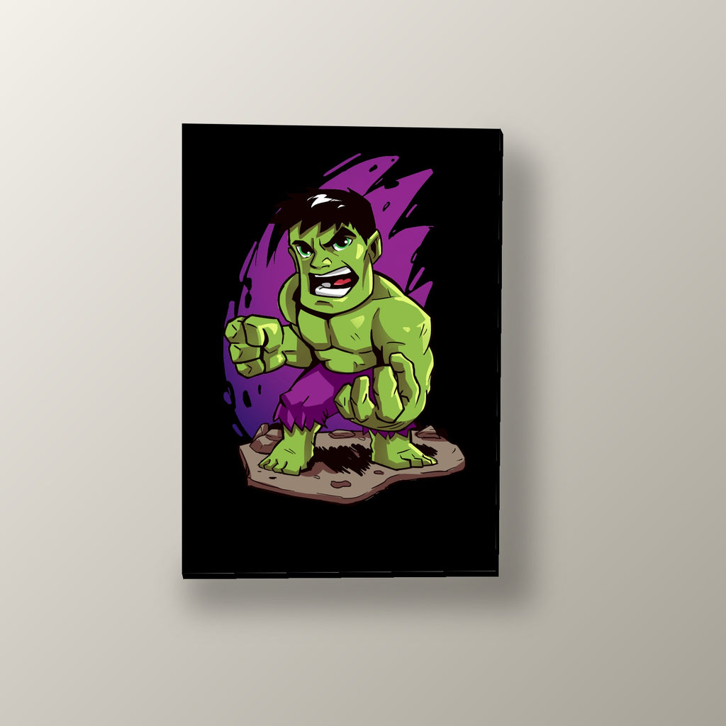 Hulk Furia Imparable | Cuadro decorativo de Monkey Canvas