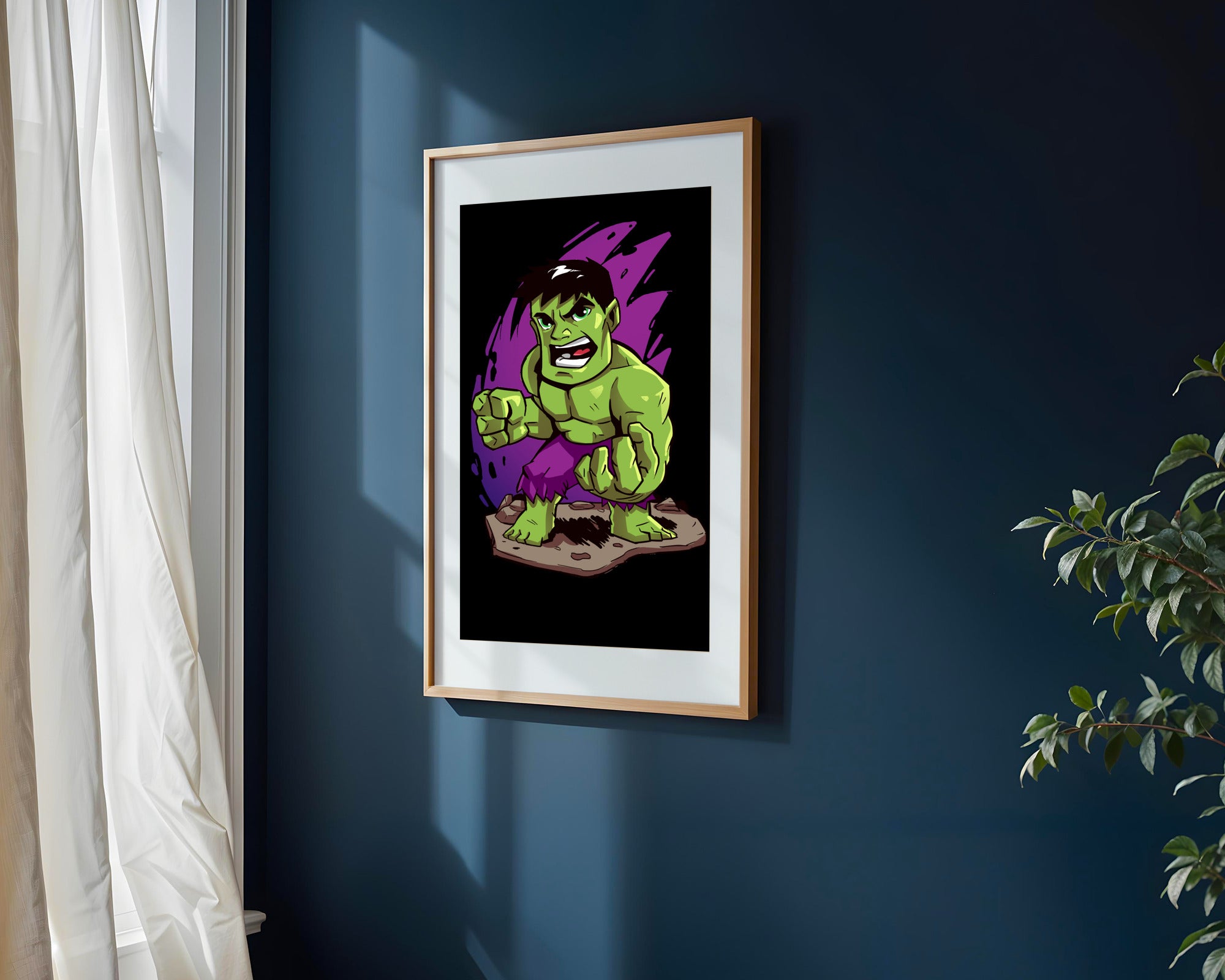 Hulk Furia Imparable | Cuadro decorativo de Monkey Canvas