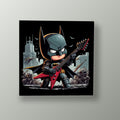 Batman Rockero Metal | Cuadro decorativo de Monkey Canvas