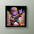 Thanos Rockero Rebelde | Cuadro decorativo de Monkey Canvas