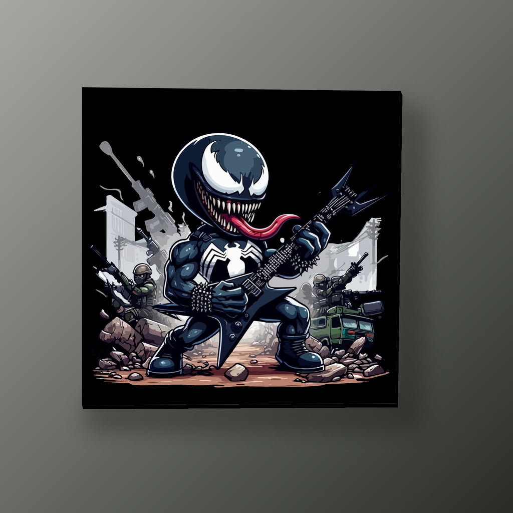 Venom Rockero Extremo | Cuadro decorativo de Monkey Canvas