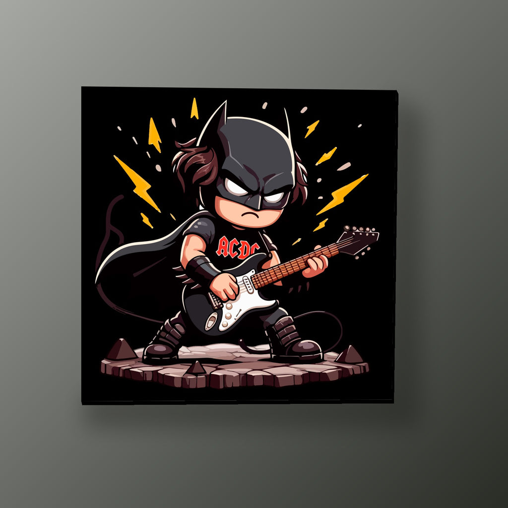 Batman Estrella de Rock | Cuadro decorativo de Monkey Canvas