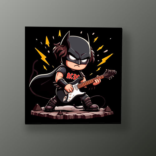 Batman Estrella de Rock | Cuadro decorativo de Monkey Canvas