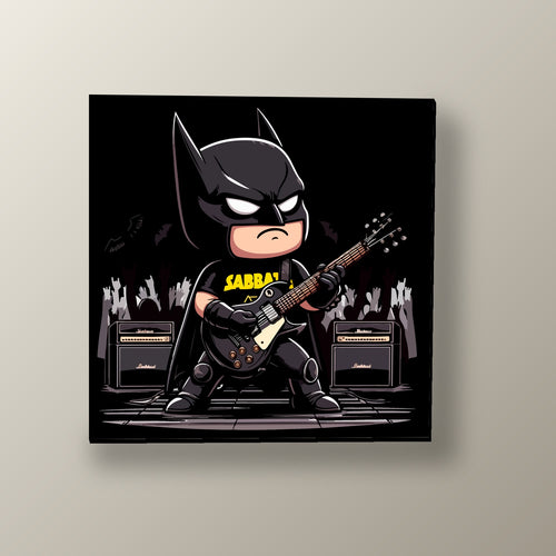 Batman Concierto de Rock | Cuadro decorativo de Monkey Canvas