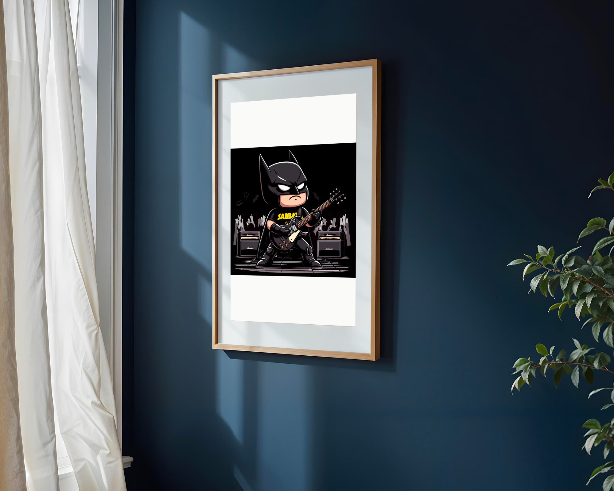 Batman Concierto de Rock | Cuadro decorativo de Monkey Canvas
