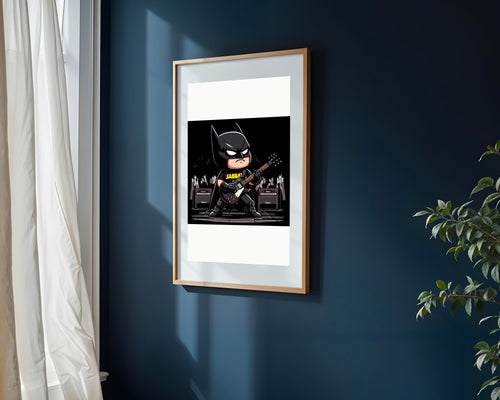 Batman Concierto de Rock | Cuadro decorativo de Monkey Canvas